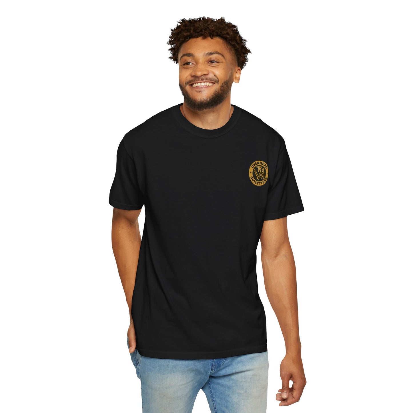 Skeleton tbar guy on a scaffold with top locks - shirt