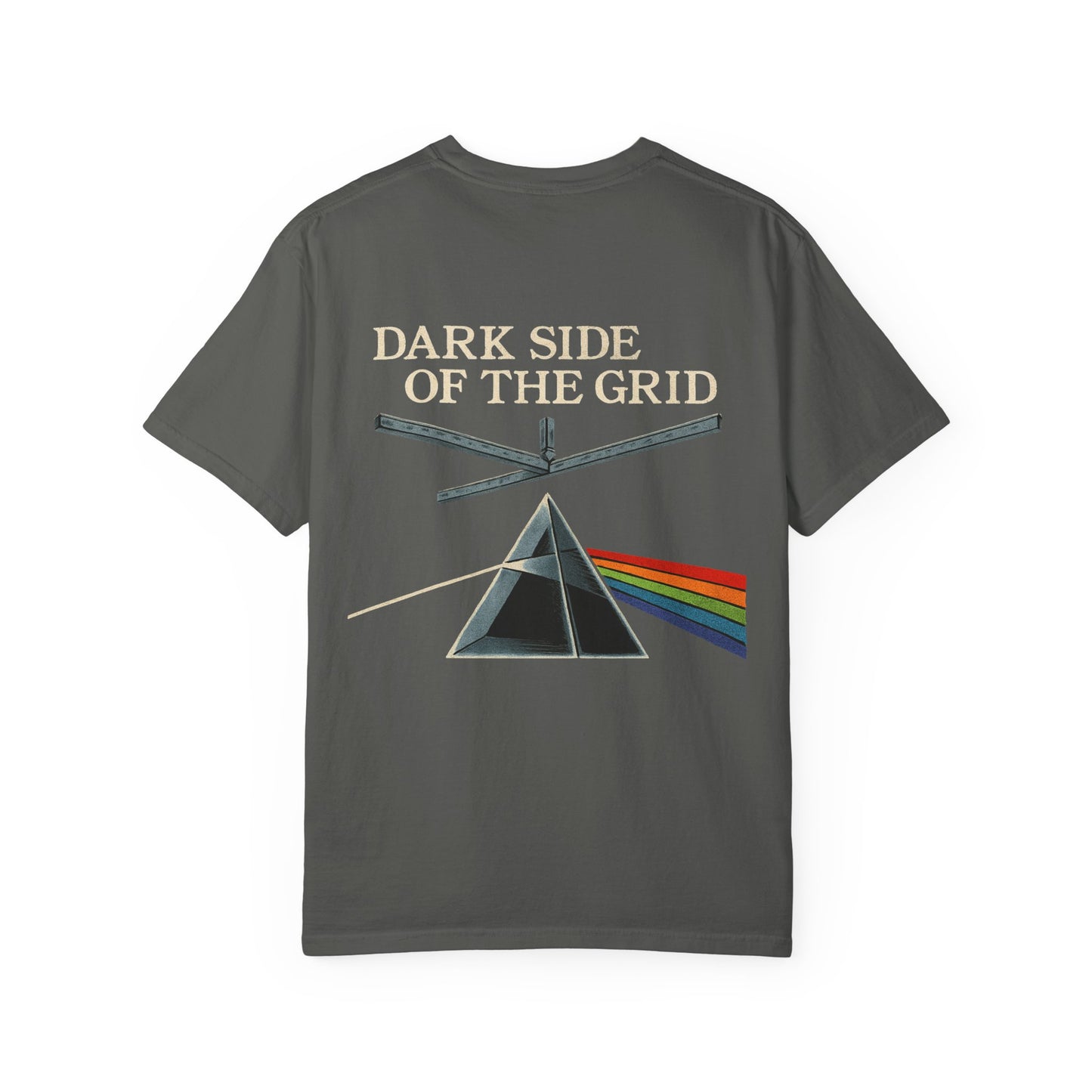 Dark Side of the Grid Ceiling Installer Shirt