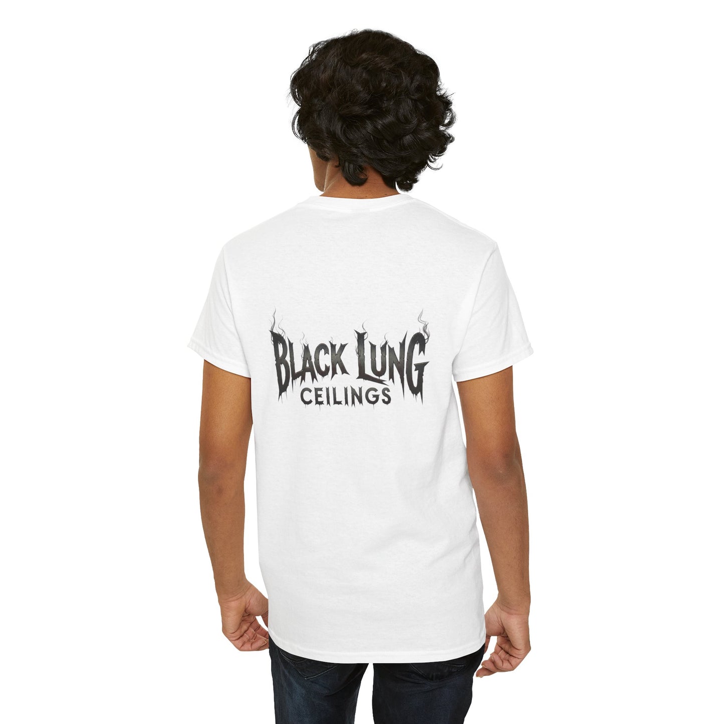 Black Lung Ceilings - smoking Gothic print shirt
