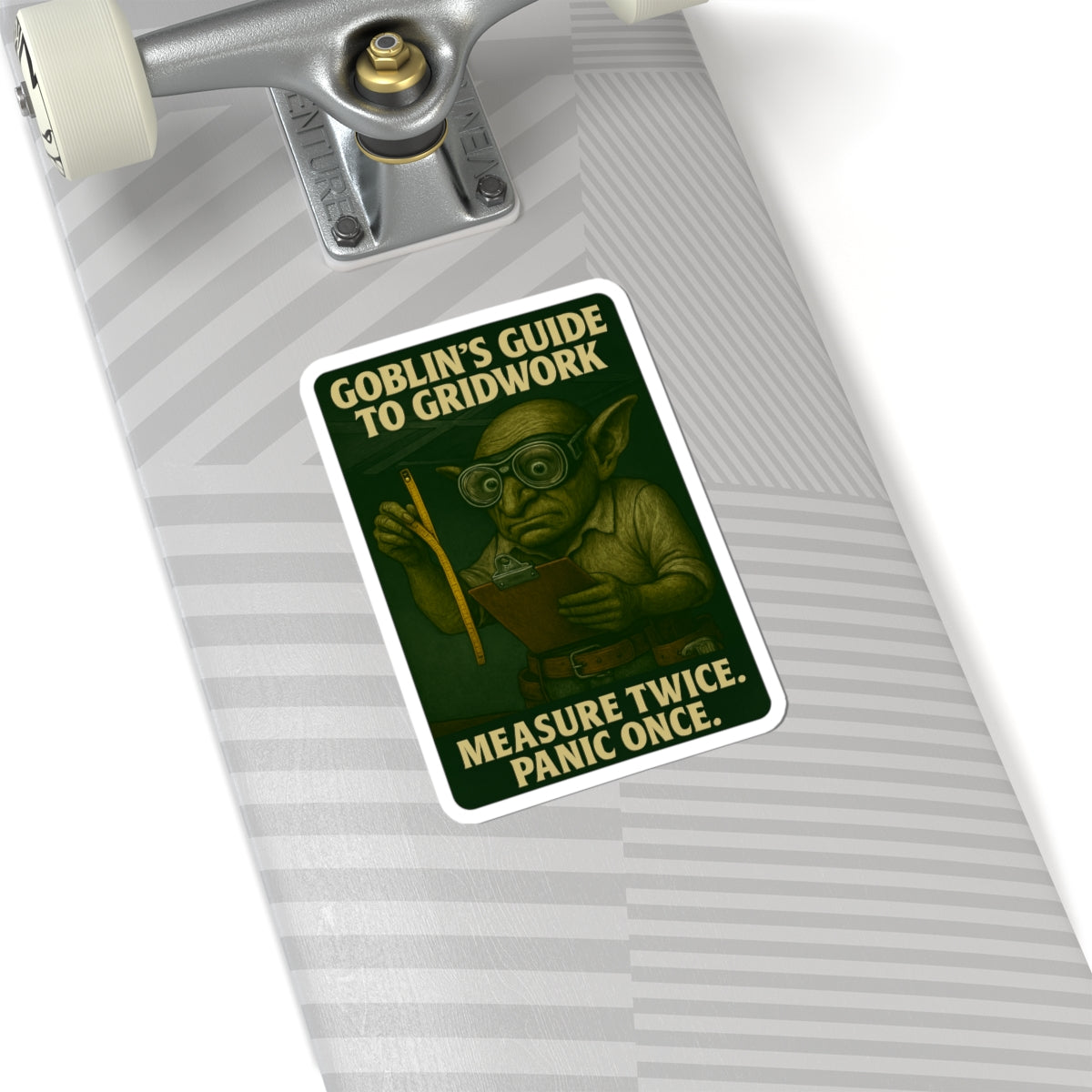 “Goblin’s Guide to Gridwork” sticker