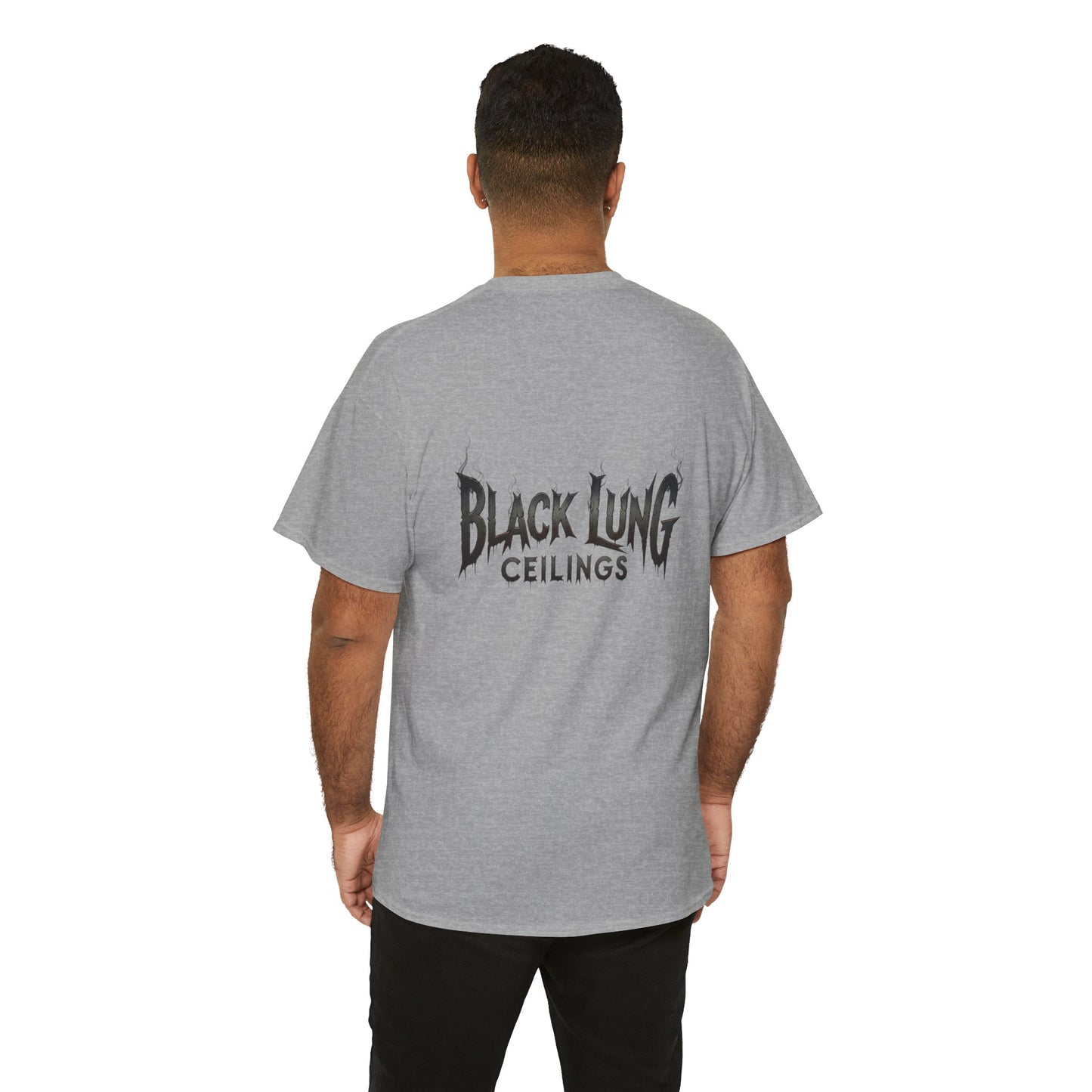 Black Lung Ceilings - smoking Gothic print shirt