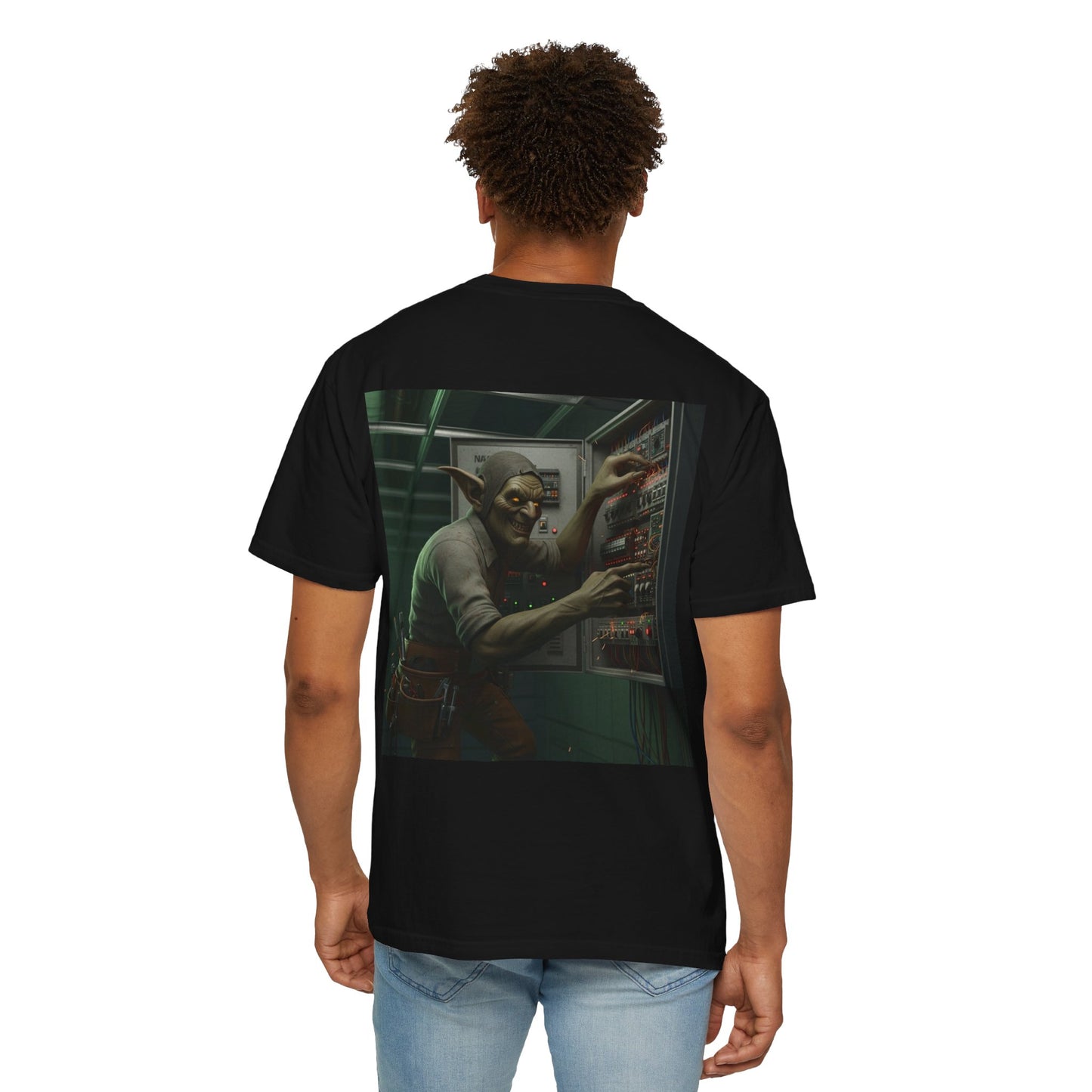Grid Goblin getting back at Sparkies (shhh... don't tell) - shirt