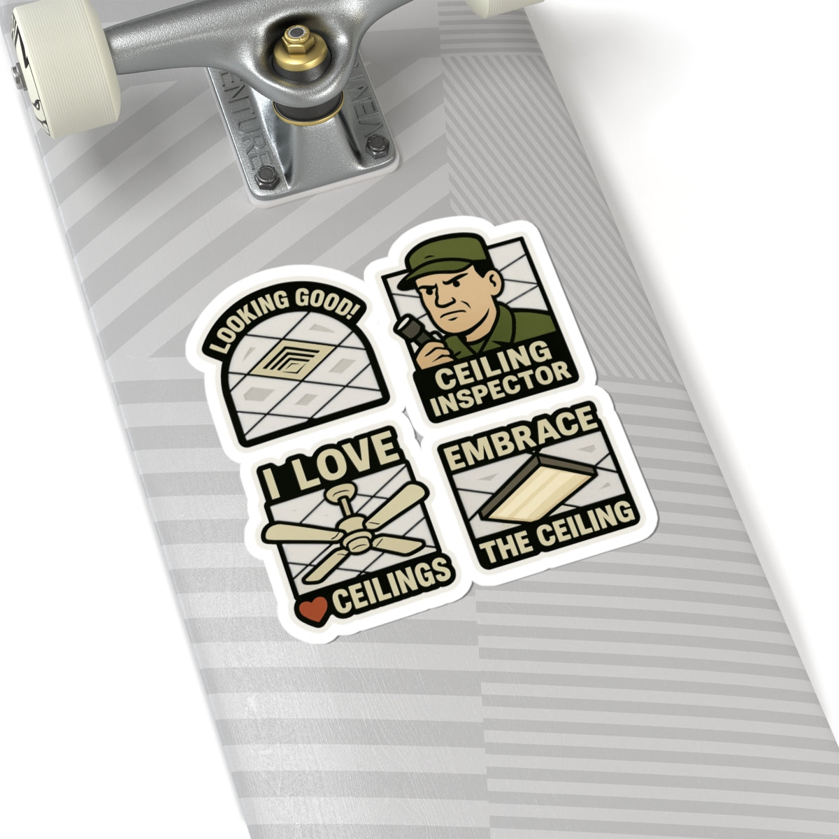 Military unit patch Inspired sticker sheet value pack. Kiss-Cut Sticker