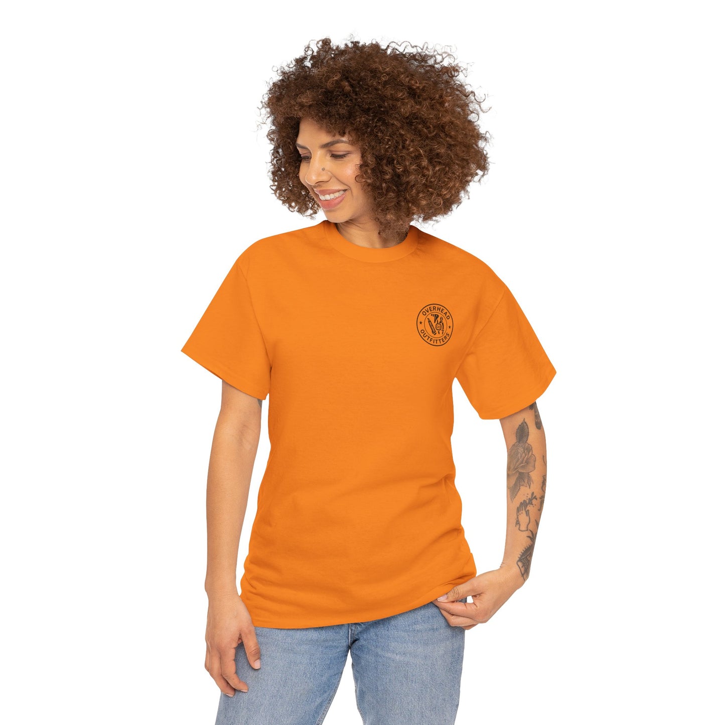 “Measure. Cut. Curse. Repeat.” Safety Colors Tee