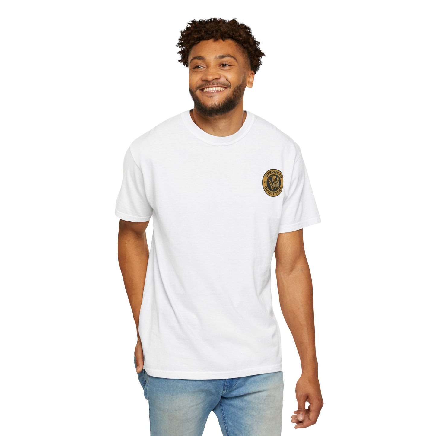 Skeleton tbar guy on a scaffold with top locks - shirt
