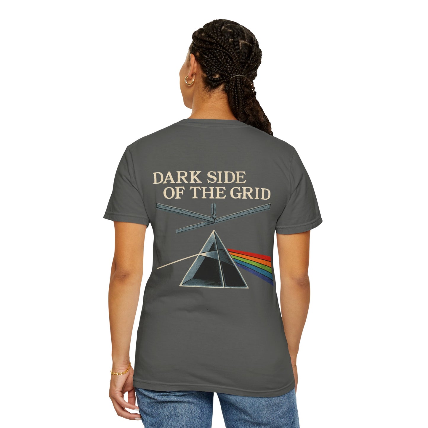 Dark Side of the Grid Ceiling Installer Shirt