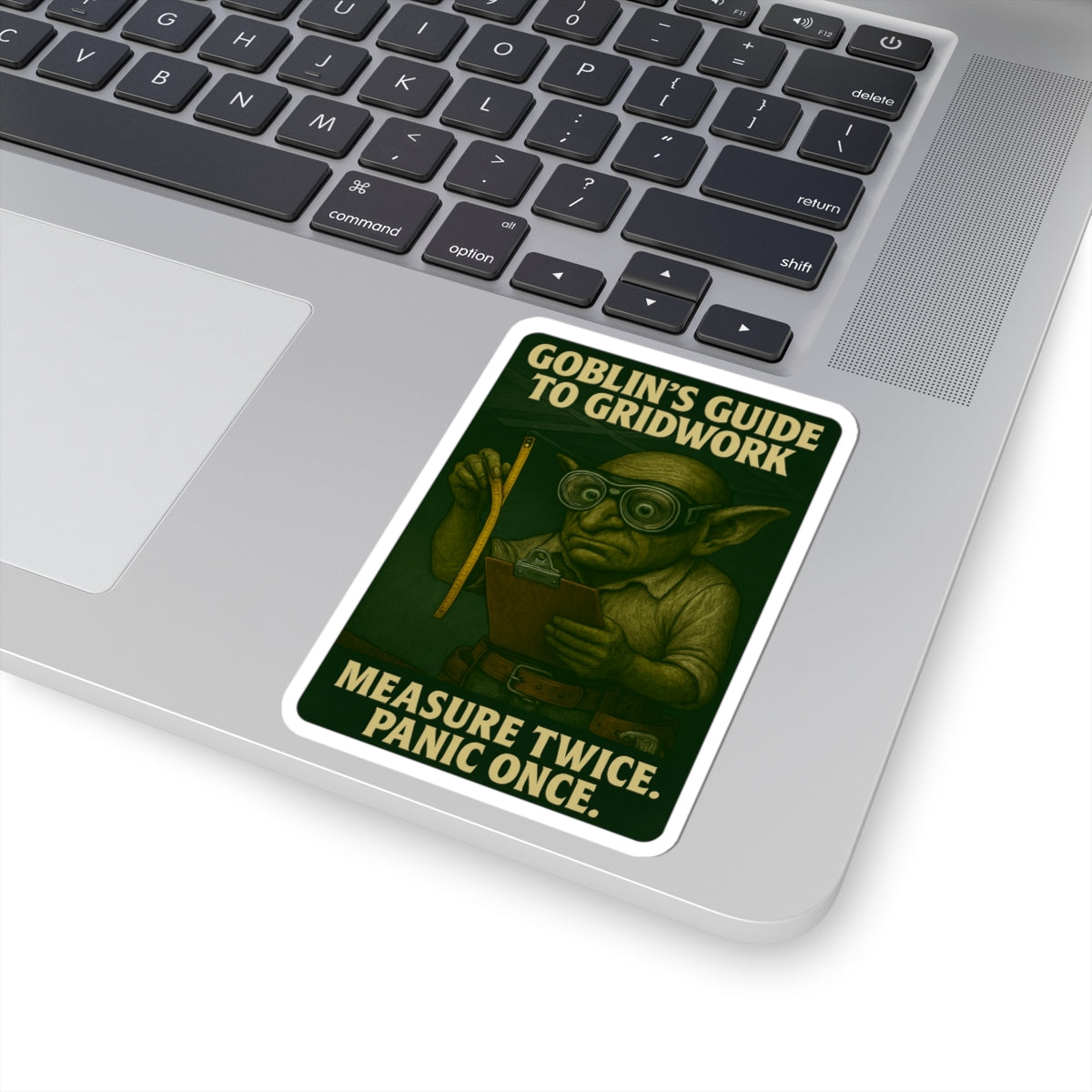 “Goblin’s Guide to Gridwork” sticker
