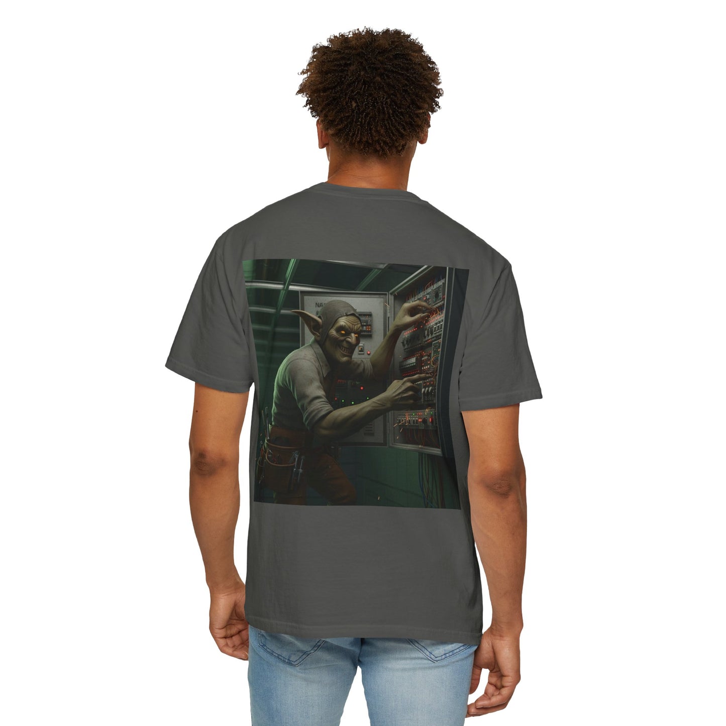 Grid Goblin getting back at Sparkies (shhh... don't tell) - shirt