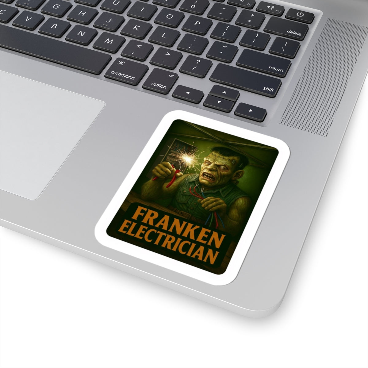 Frankenstein Electrician sticker