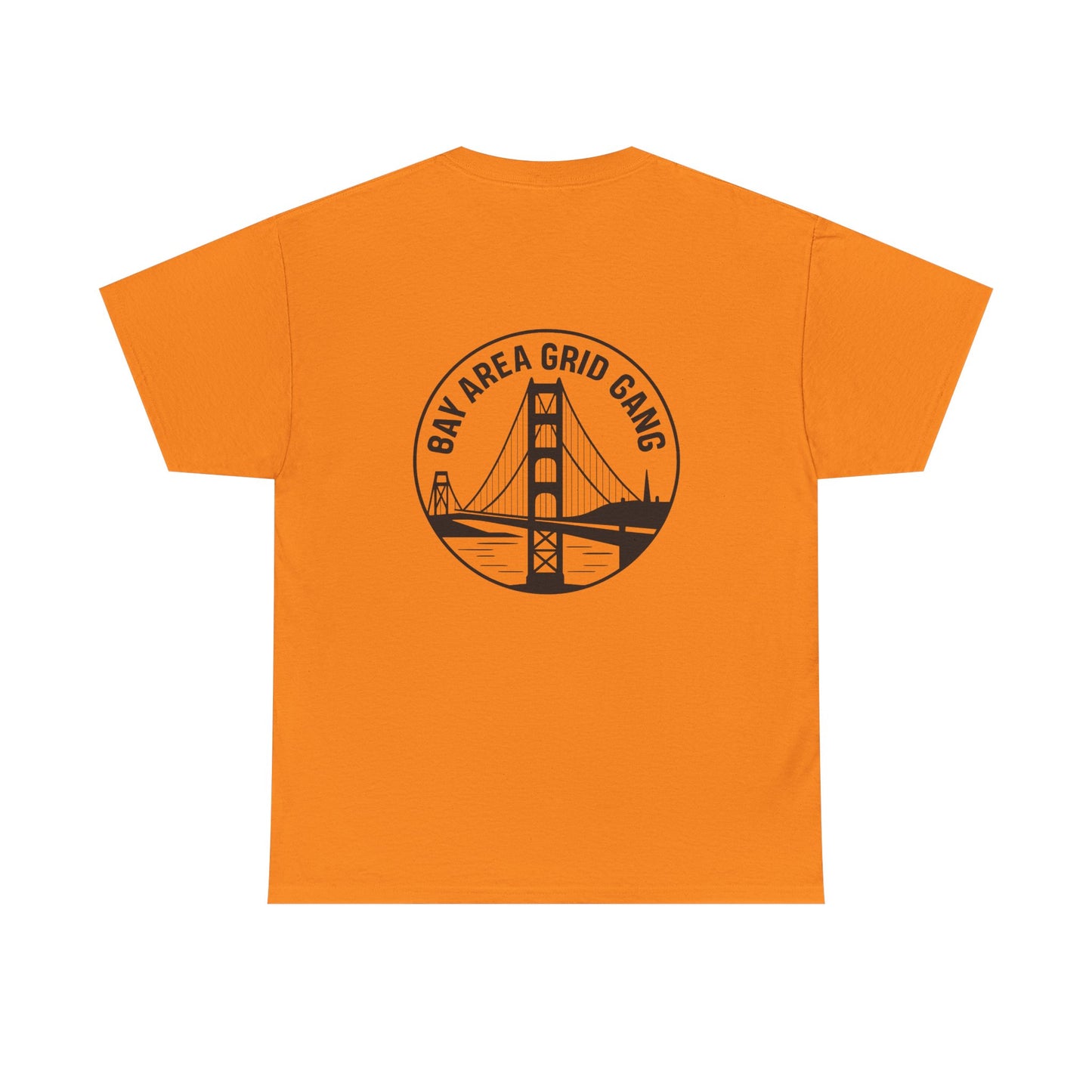 “Bay Area Grid Gang” with Golden Gate Bridge. Safety colors