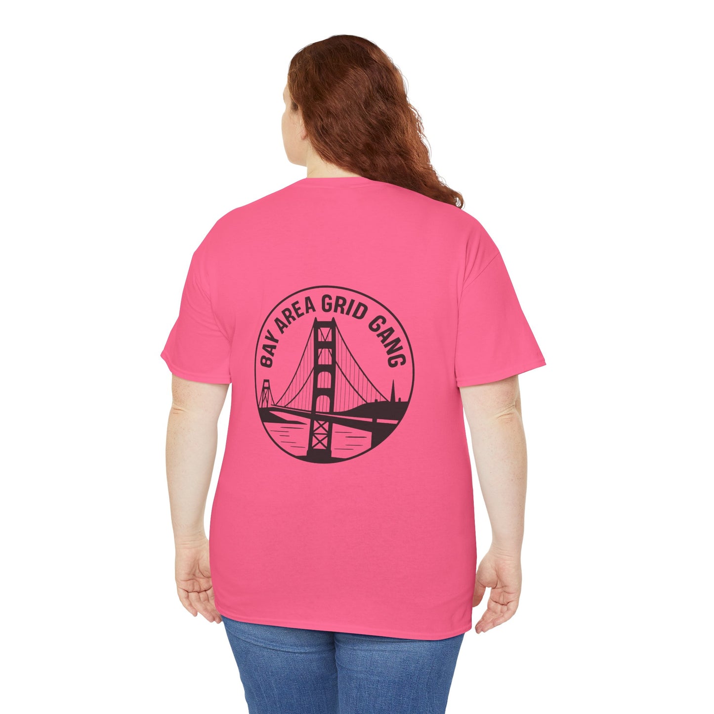 “Bay Area Grid Gang” with Golden Gate Bridge. Safety colors