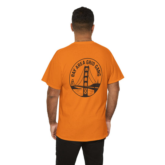 “Bay Area Grid Gang” with Golden Gate Bridge. Safety colors