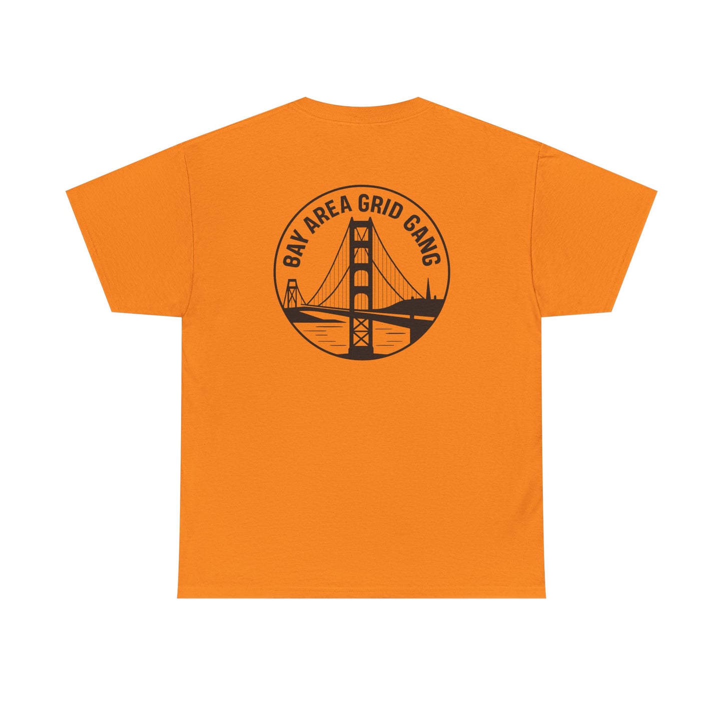 “Bay Area Grid Gang” with Golden Gate Bridge. Safety colors