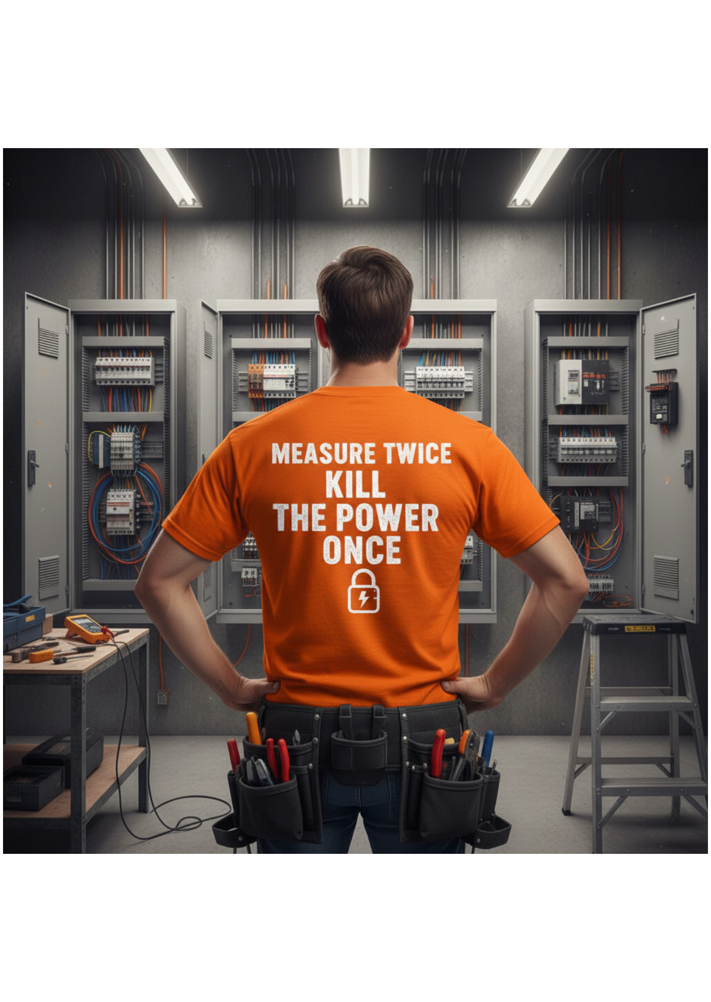 Measure Twice. Kill the Power Once.