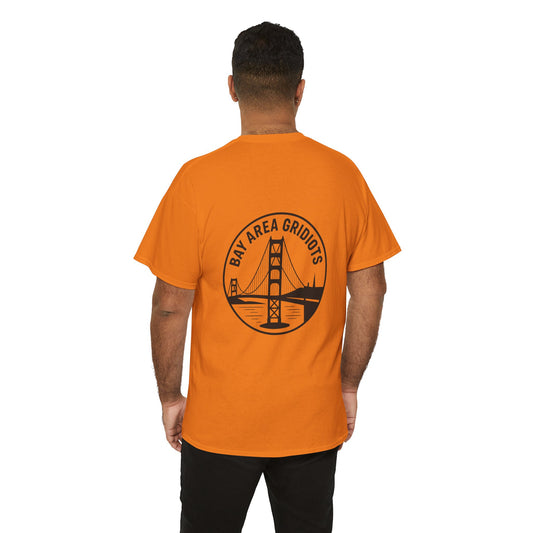“Bay Area Gridiots” with Golden Gate Bridge. Safety colors