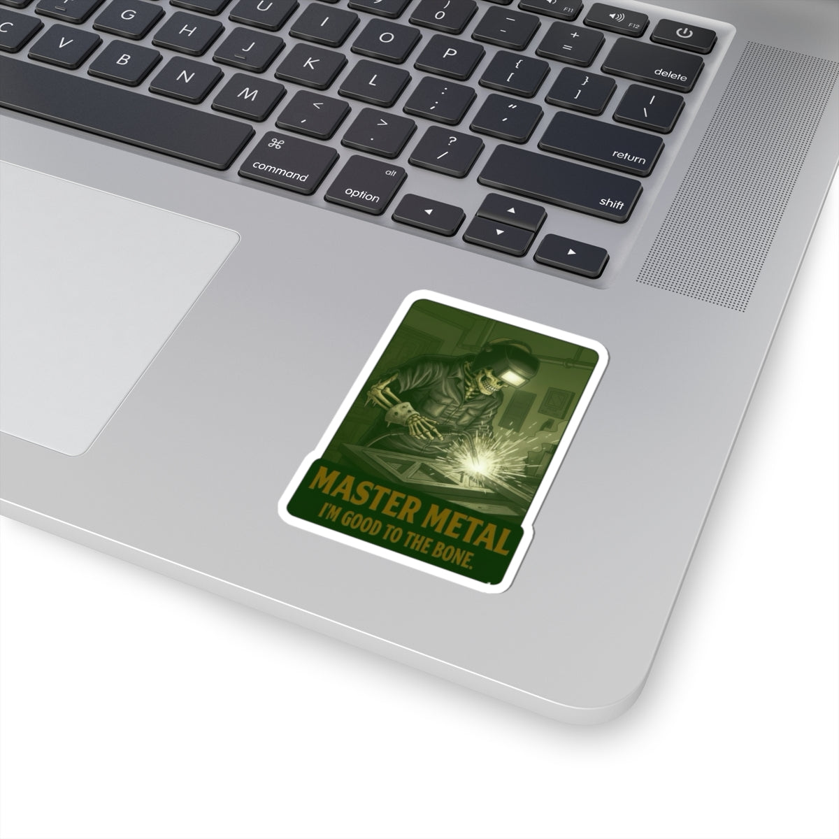 Skeleton Welder (skeleton very visible) Sticker