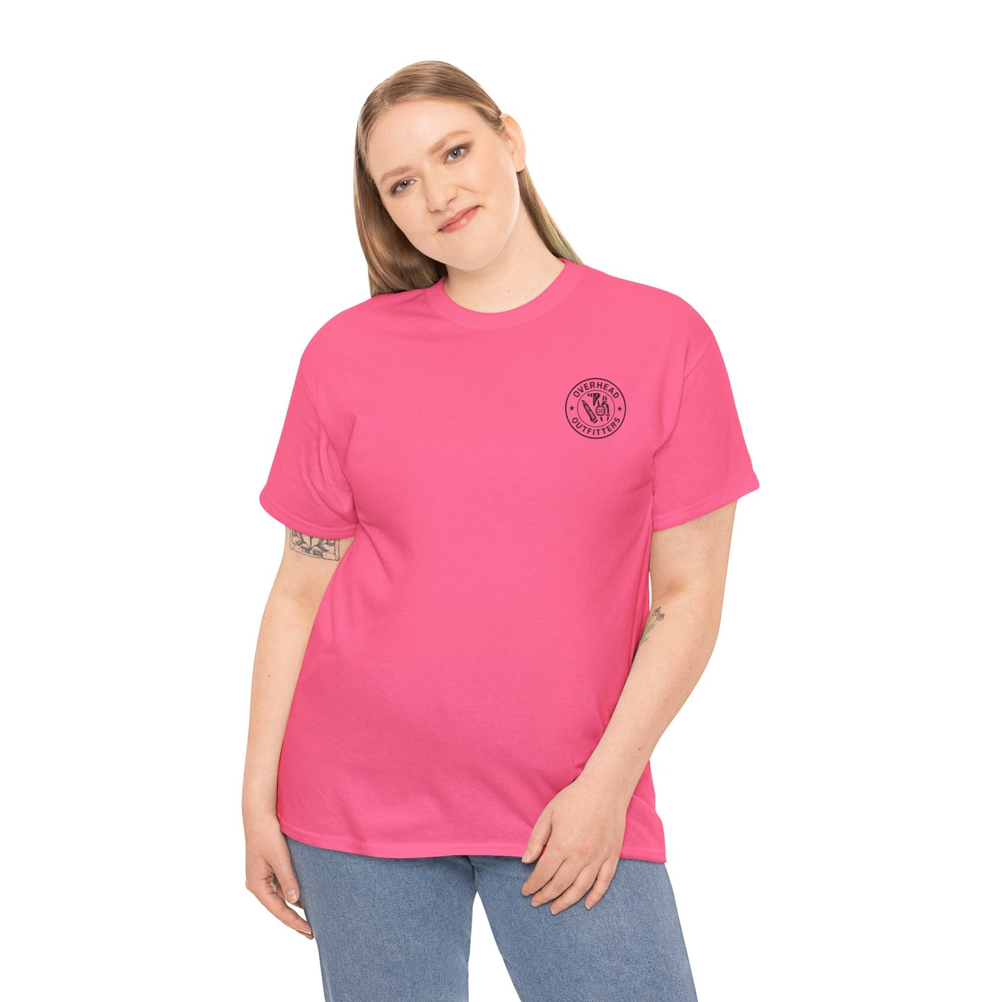 “Measure. Cut. Curse. Repeat.” Safety Colors Tee