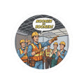 “Nooner or Sooner!” Colored Comic Style Kiss-Cut Sticker