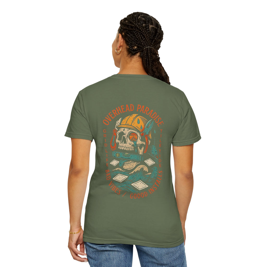 Overhead Paradise – Grid Life Tee