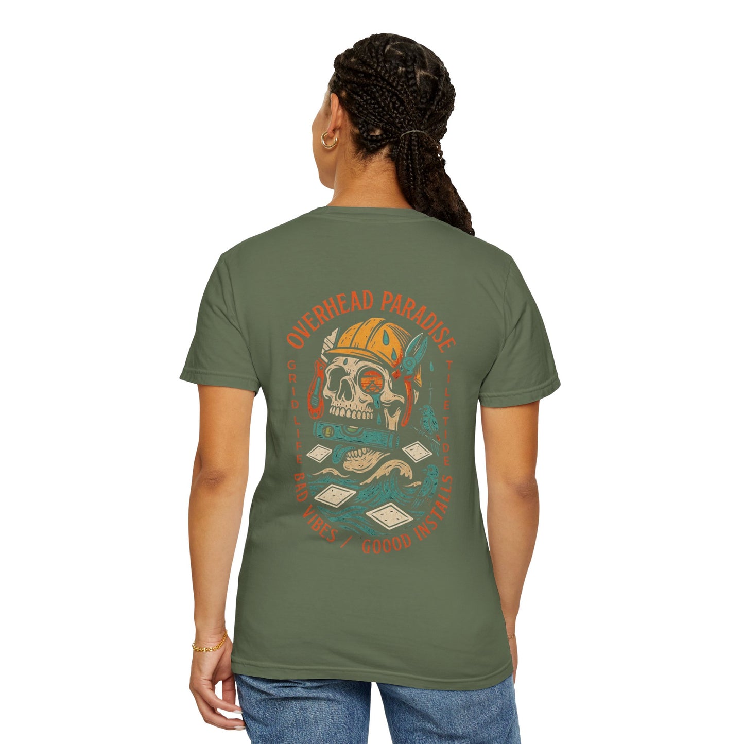 Overhead Paradise – Grid Life Tee