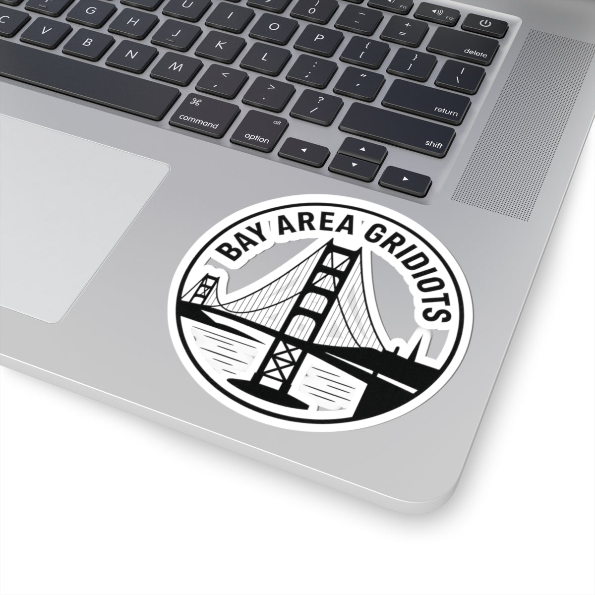 “Bay Area Gridiots” Sticker - Golden Gate Bridge  Kiss-Cut Sticker