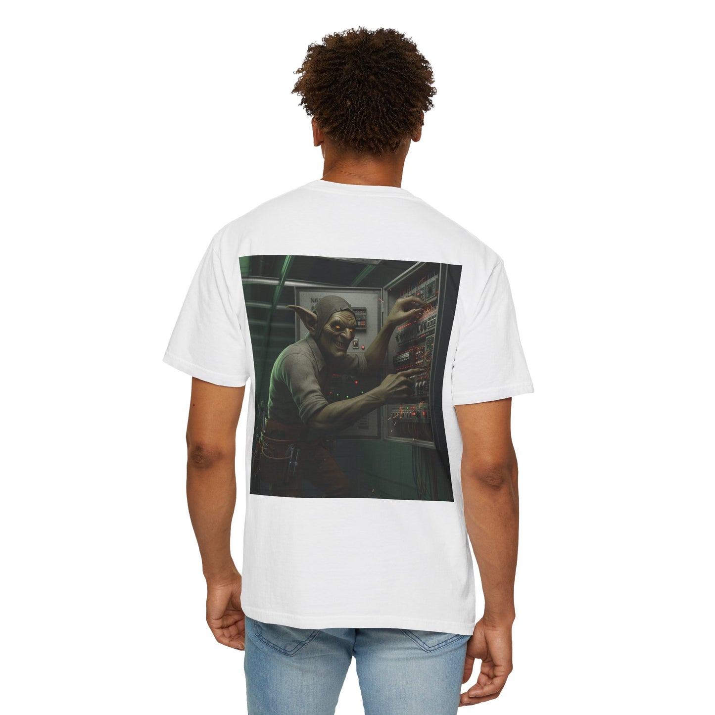 Grid Goblin getting back at Sparkies (shhh... don't tell) - shirt
