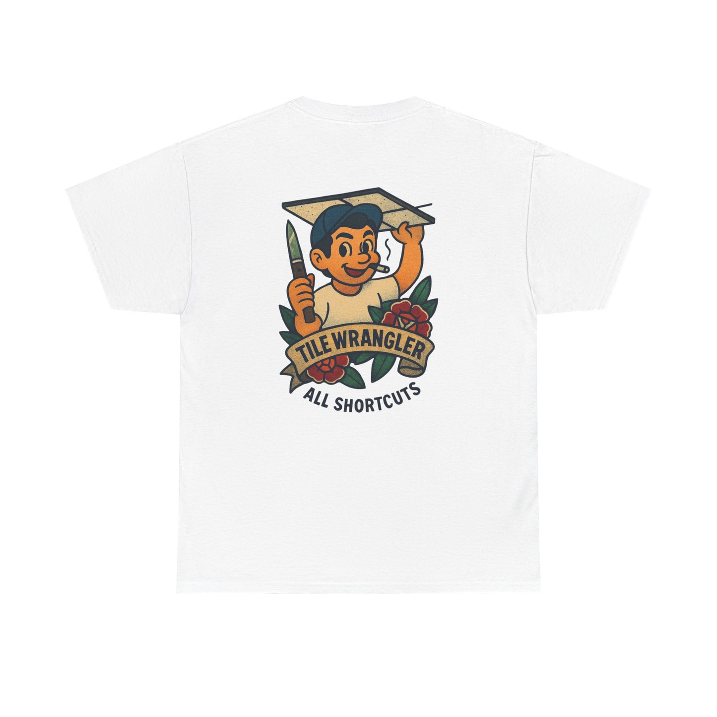 “Tile Wrangler. All shortcuts” shirt