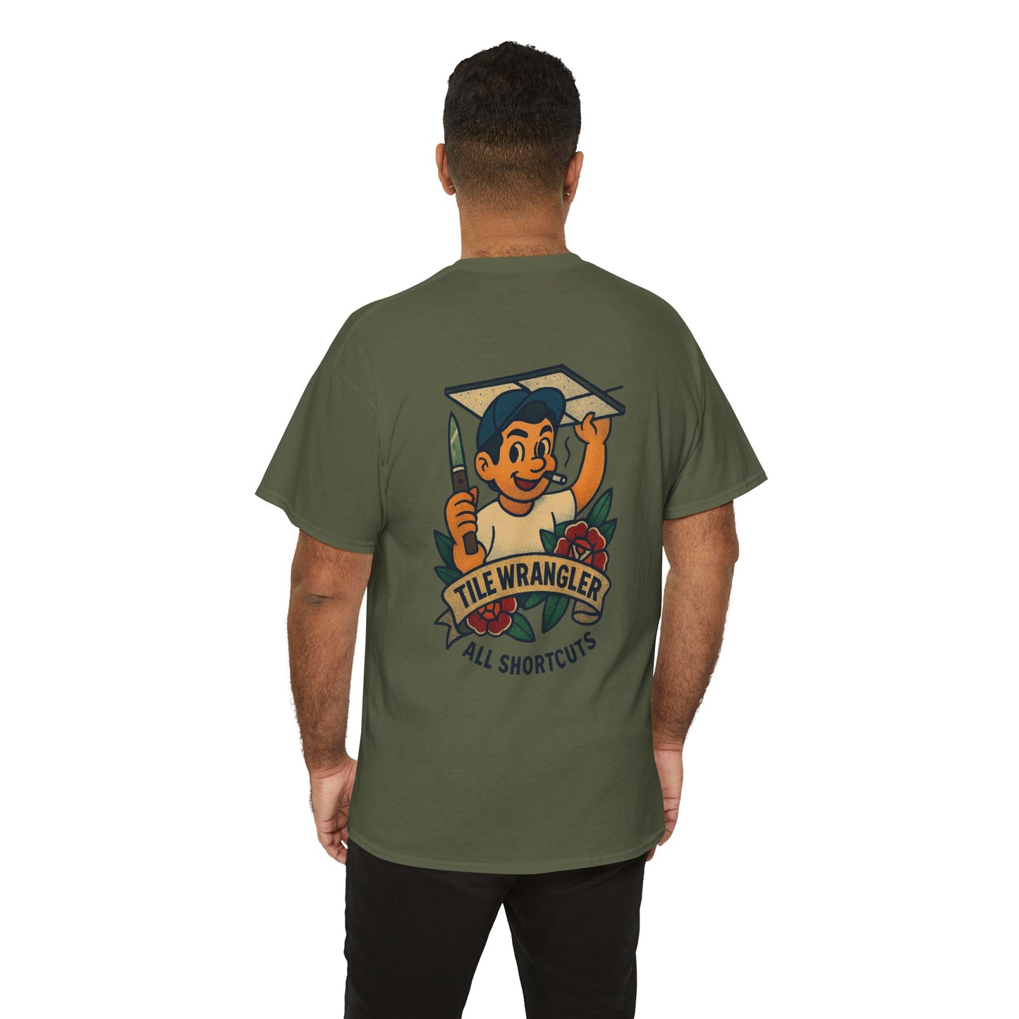“Tile Wrangler. All shortcuts” shirt