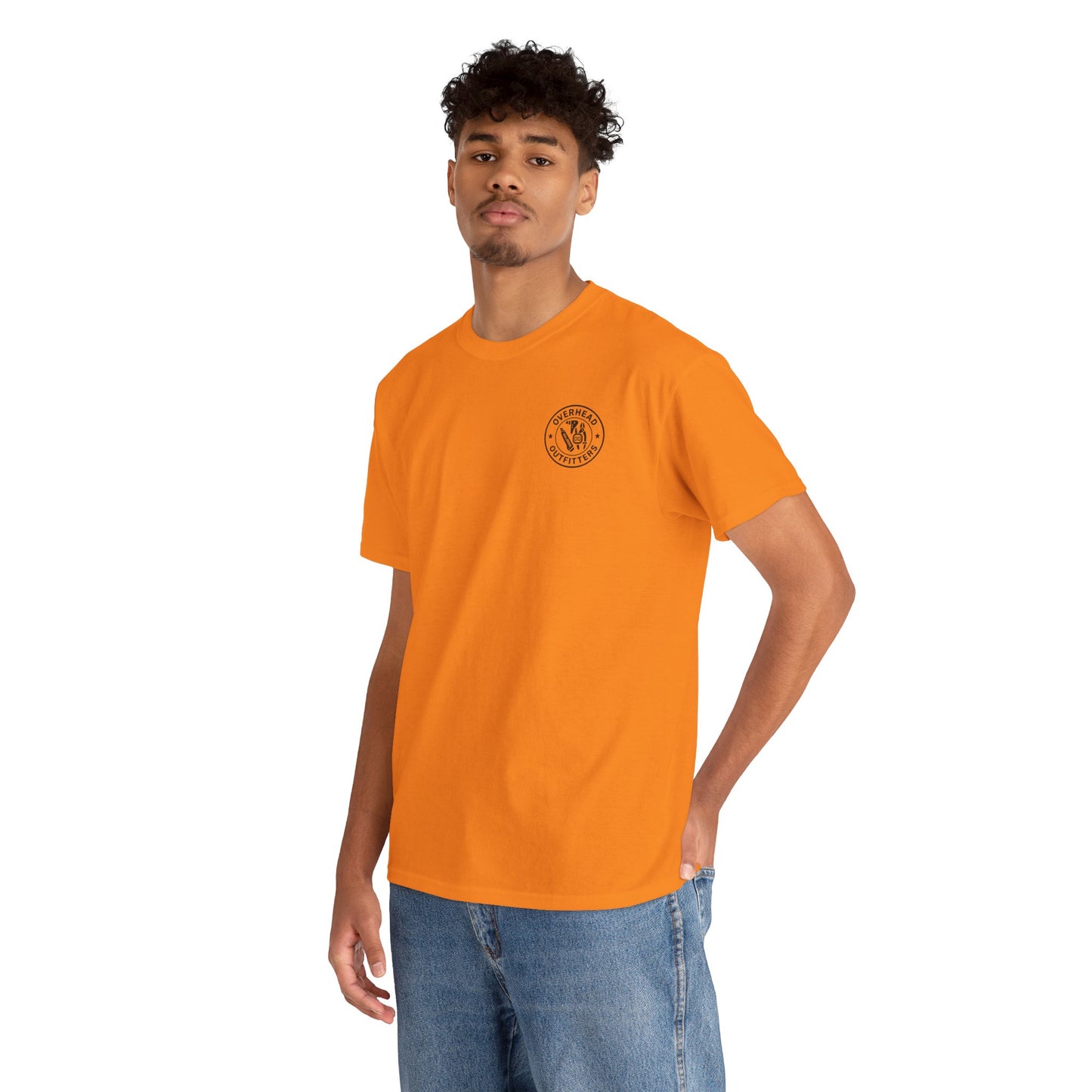 “Measure. Cut. Curse. Repeat.” Safety Colors Tee