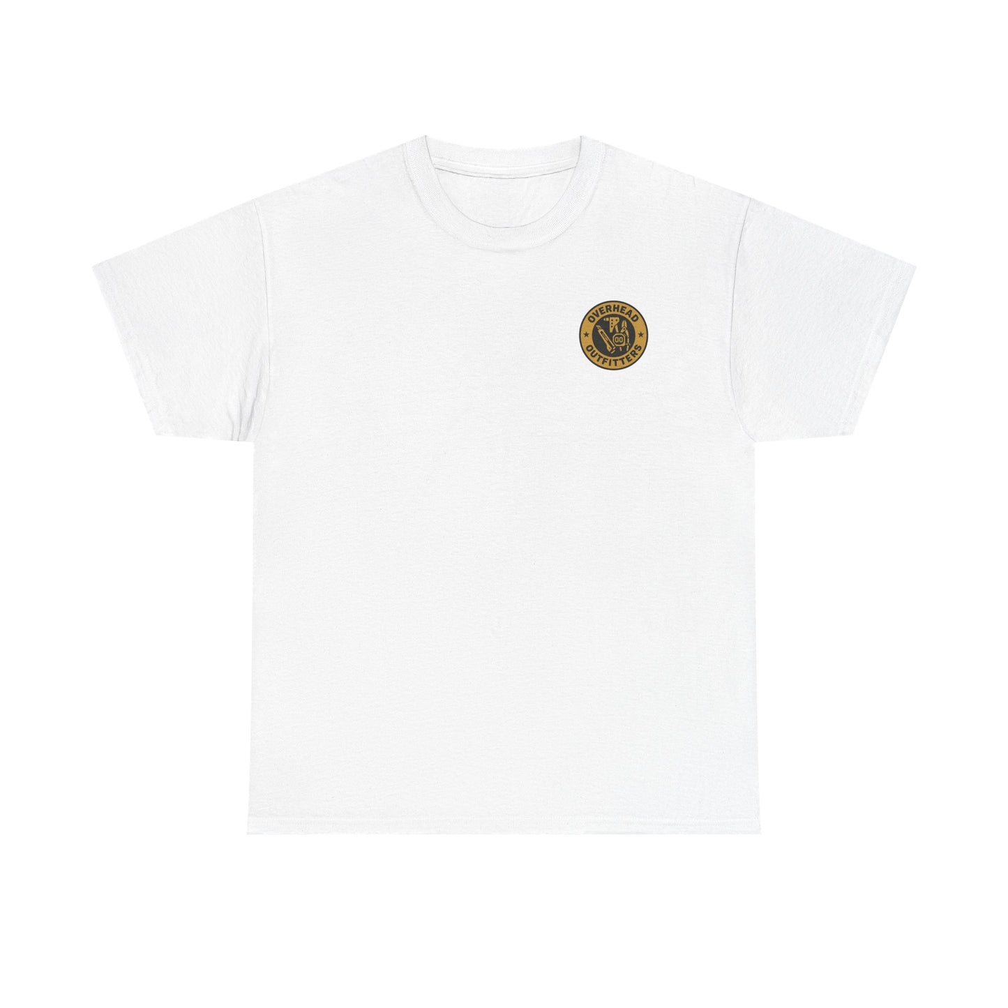 “Snip Happens” shirt with yellows, reds and greens