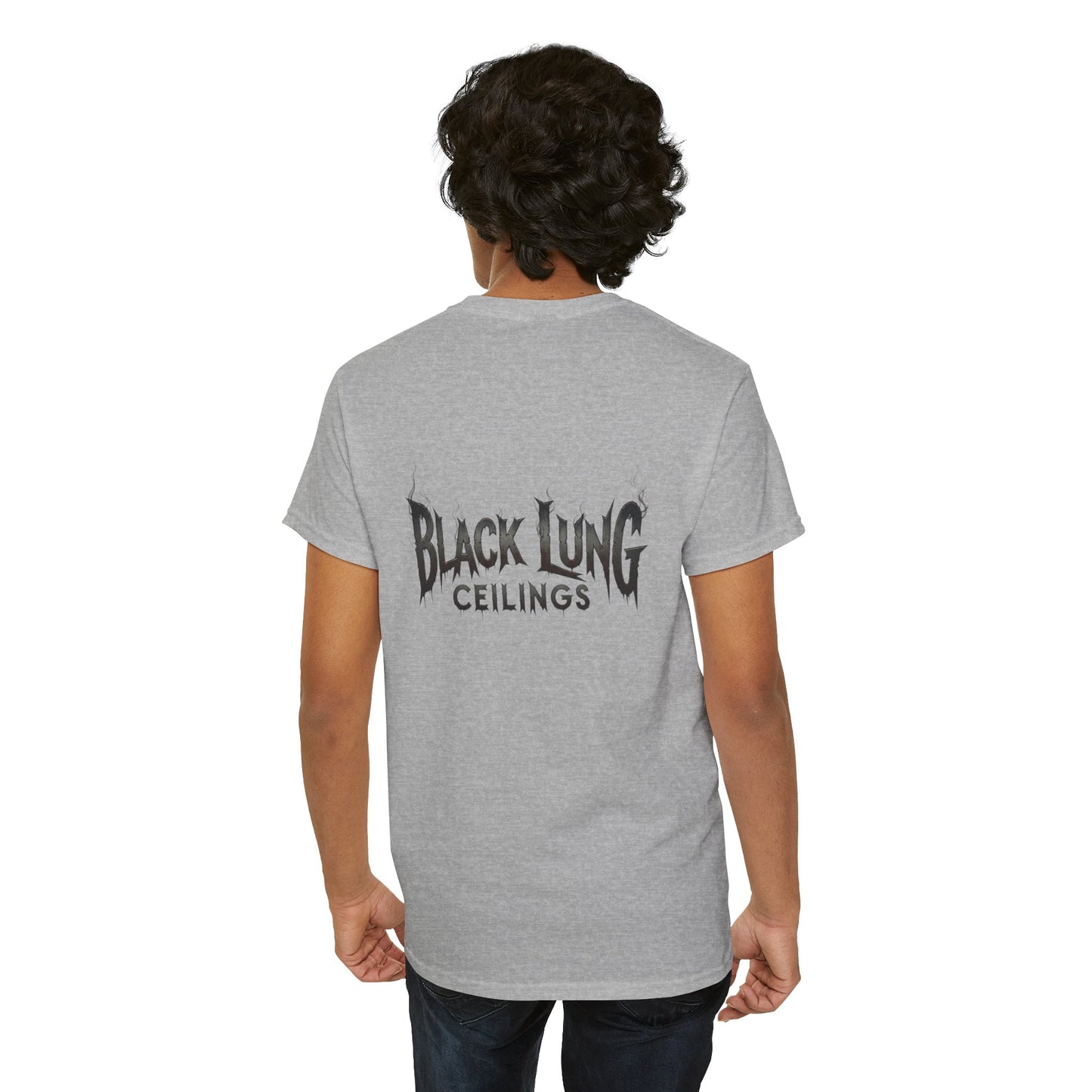 Black Lung Ceilings - smoking Gothic print shirt