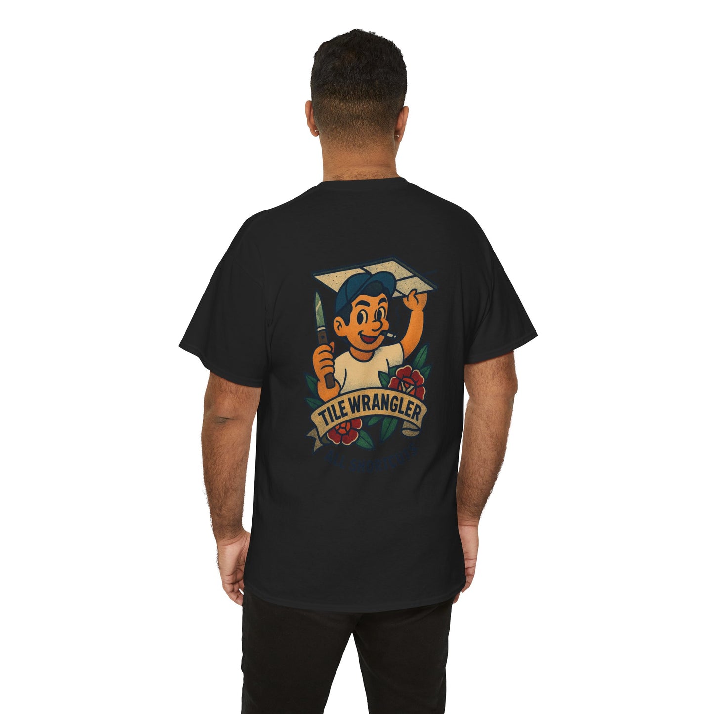 “Tile Wrangler. All shortcuts” shirt