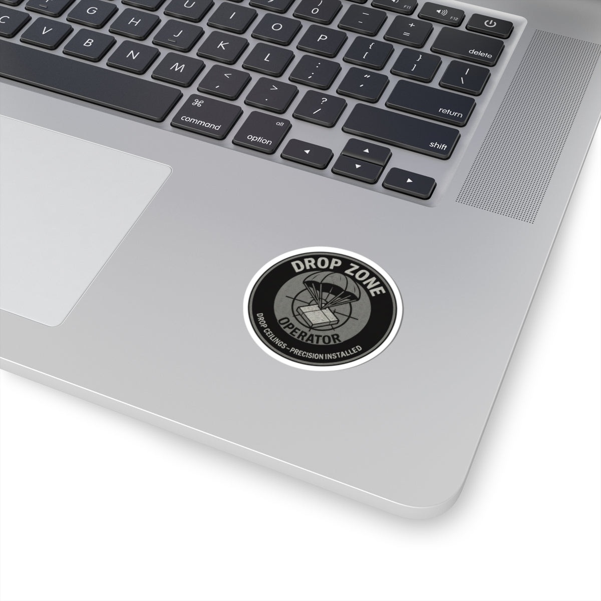 “Drop Zone Operator” version 1, kiss-cut sticker