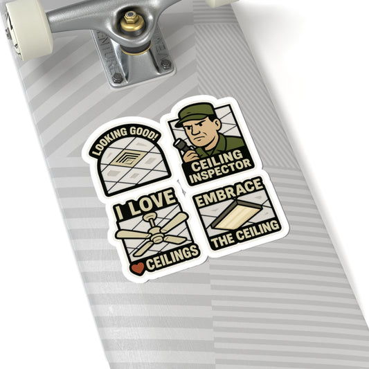 Military unit patch Inspired sticker sheet value pack. Kiss-Cut Sticker