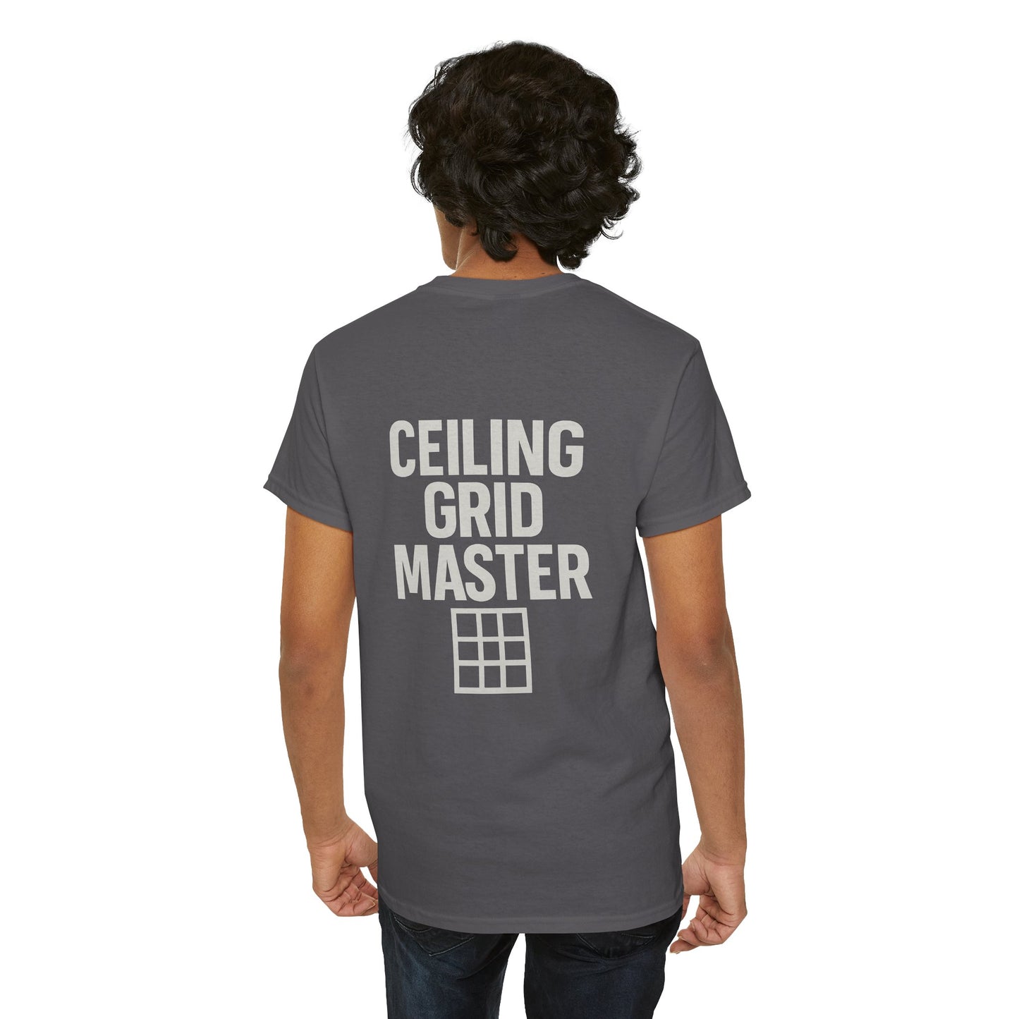 “Ceiling Grid Master” shirt