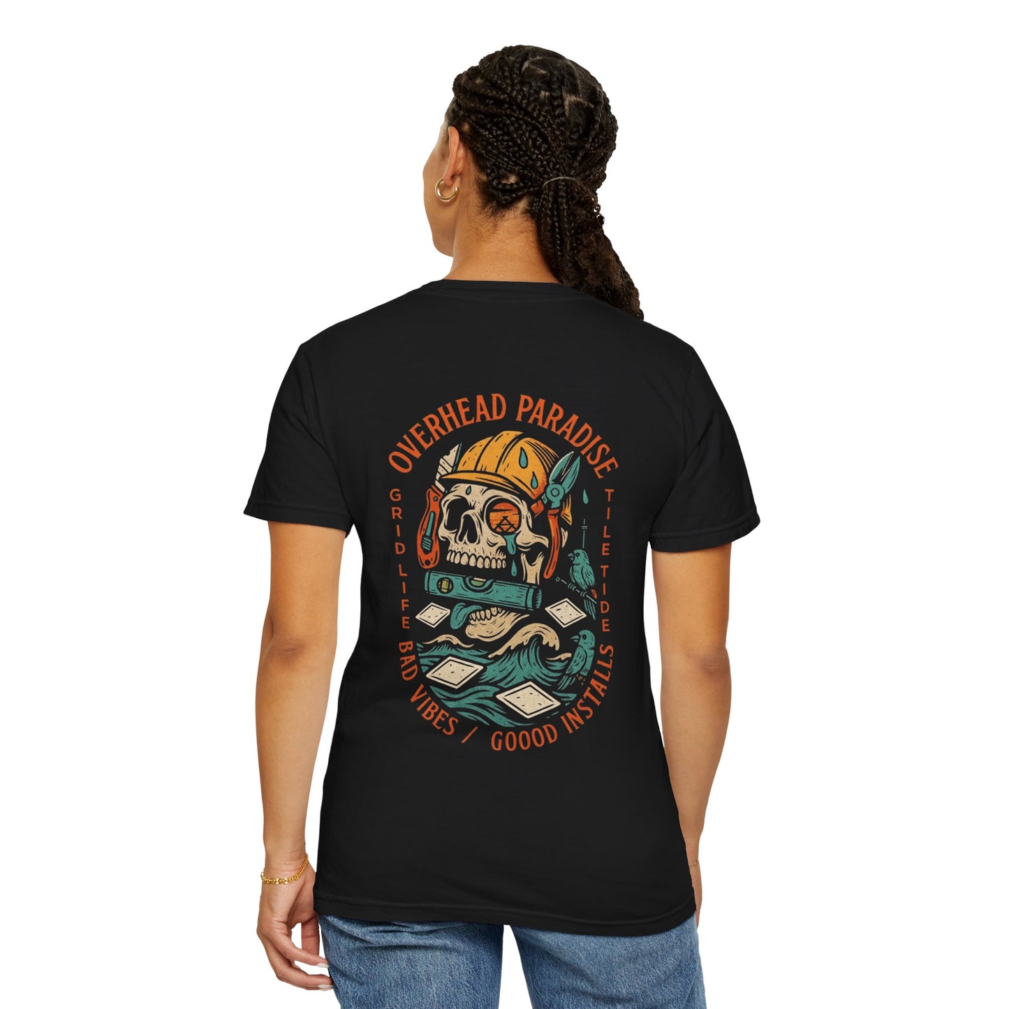 Overhead Paradise – Grid Life Tee