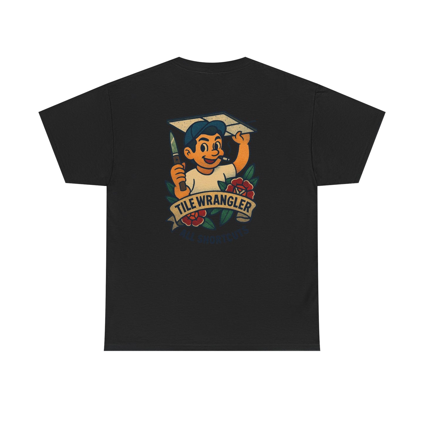 “Tile Wrangler. All shortcuts” shirt