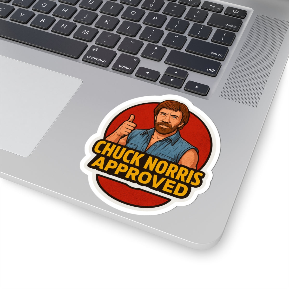 Chuck Norris Approved Sticker