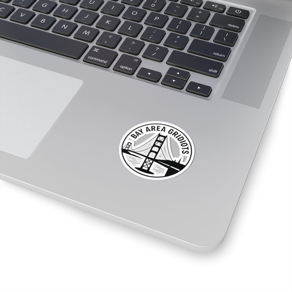 “Bay Area Gridiots” Sticker - Golden Gate Bridge  Kiss-Cut Sticker