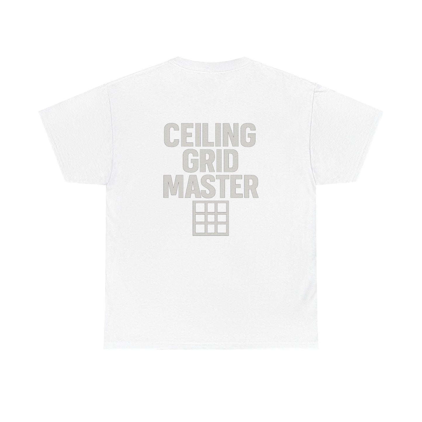“Ceiling Grid Master” shirt