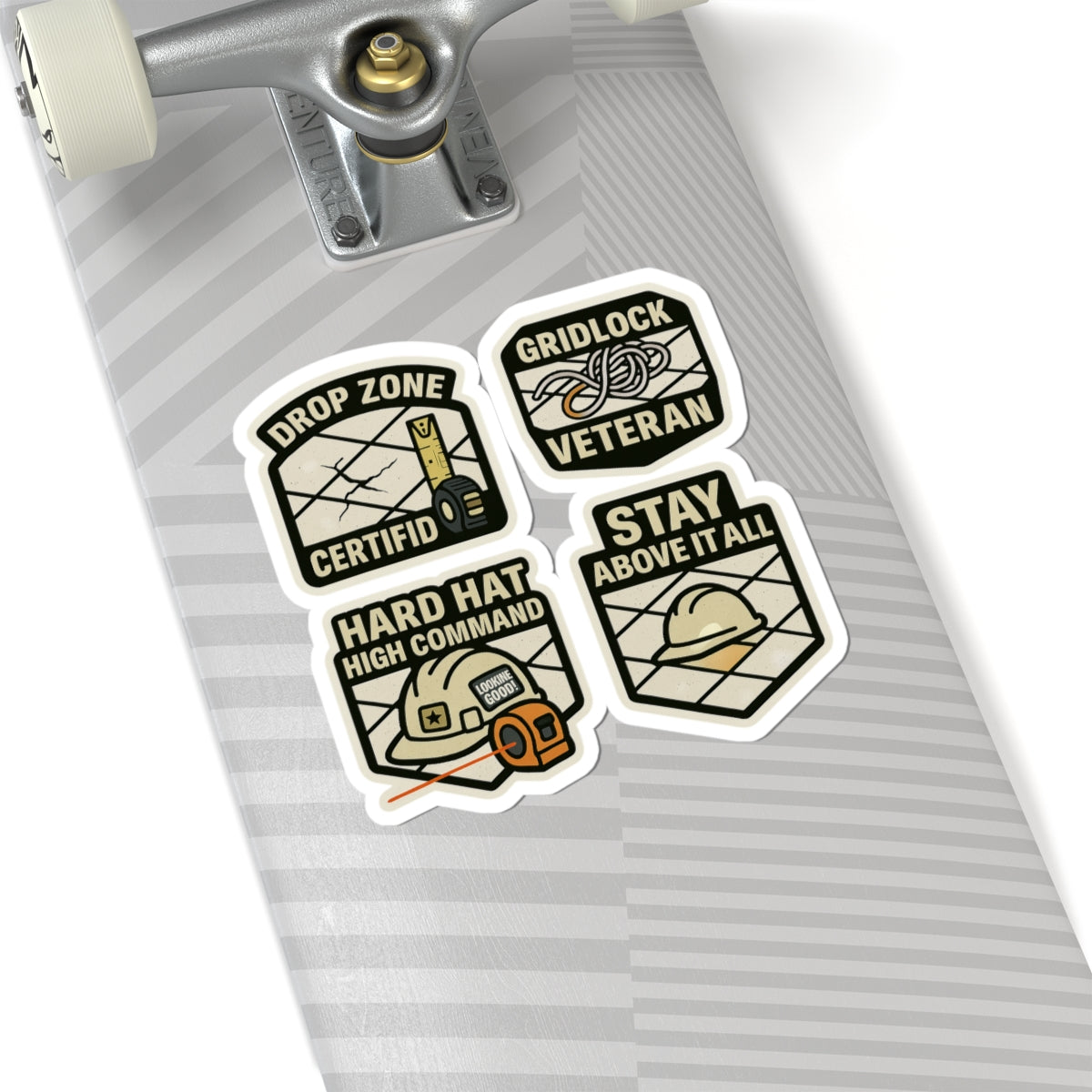 Military unit patch Inspired sticker sheet value pack 2. Kiss-Cut Sticker