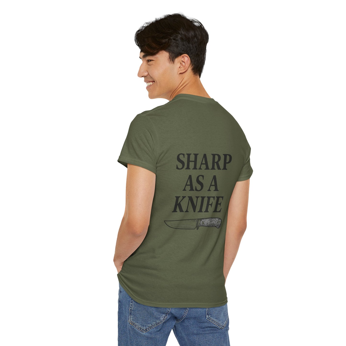 “Sharp as a Knife” shirt
