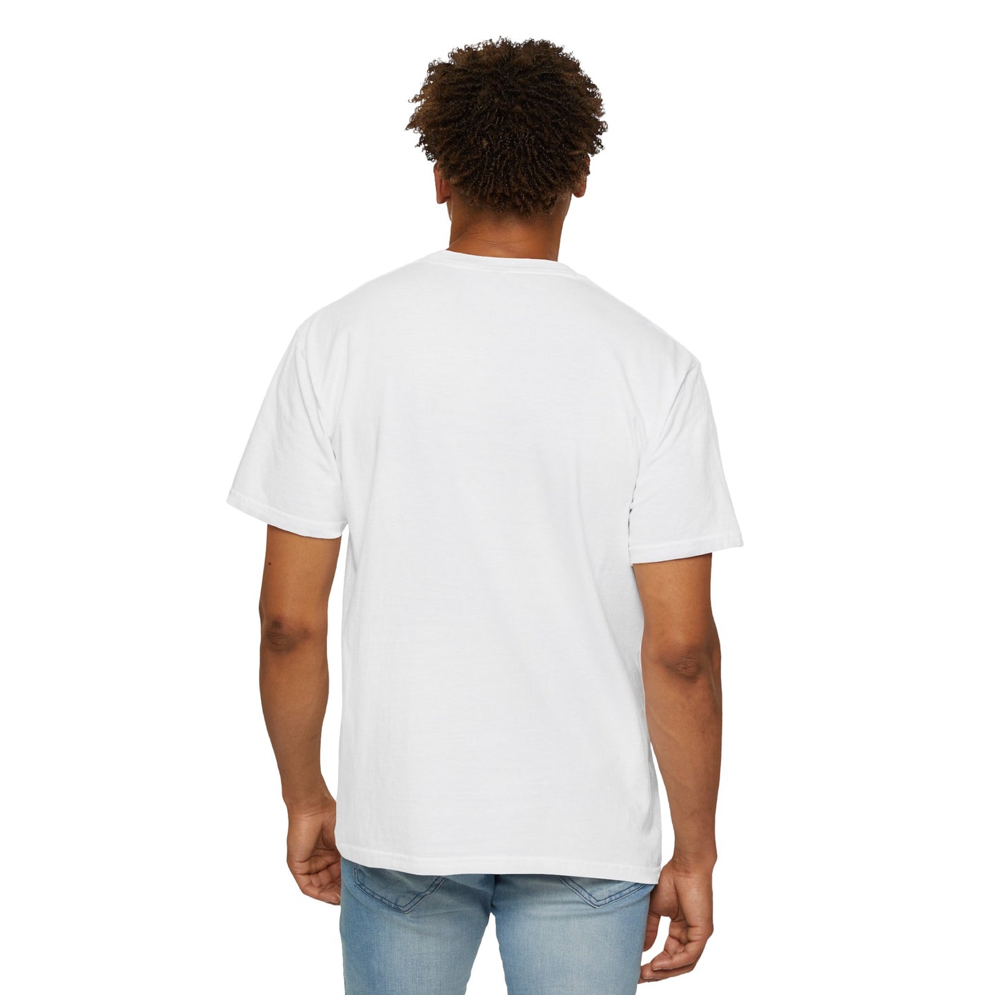 “Still Shooting. Still Cursed” (print on front) Zombie Ceiling Wire Shooter shirt
