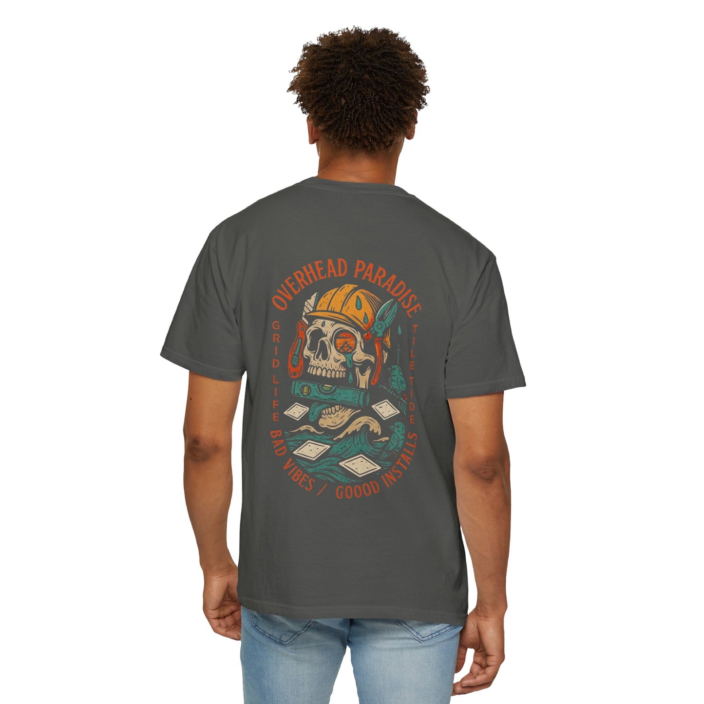 Overhead Paradise – Grid Life Tee