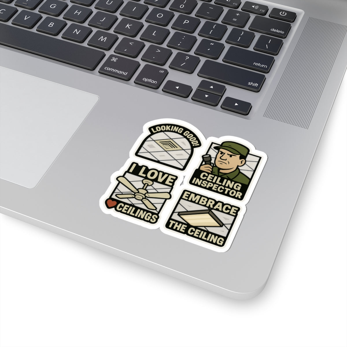 Military unit patch Inspired sticker sheet value pack. Kiss-Cut Sticker