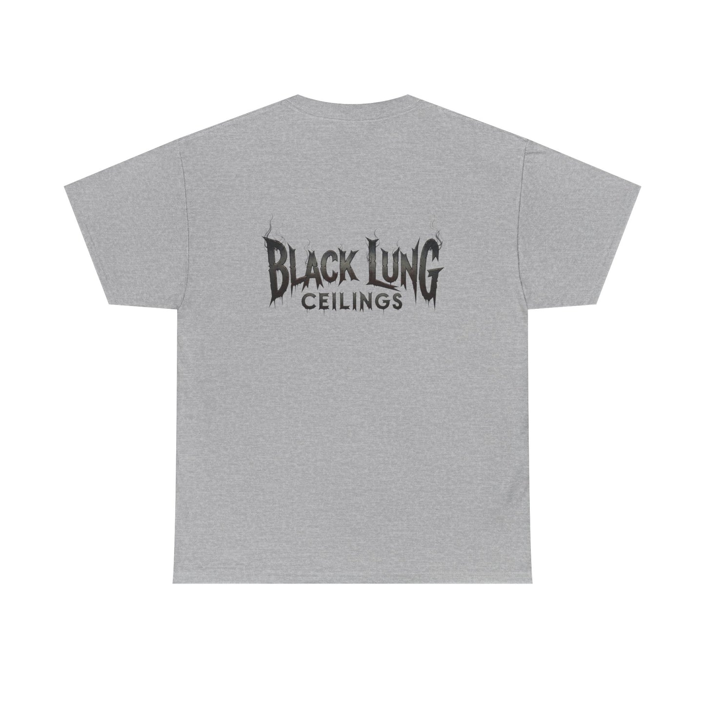 Black Lung Ceilings - smoking Gothic print shirt