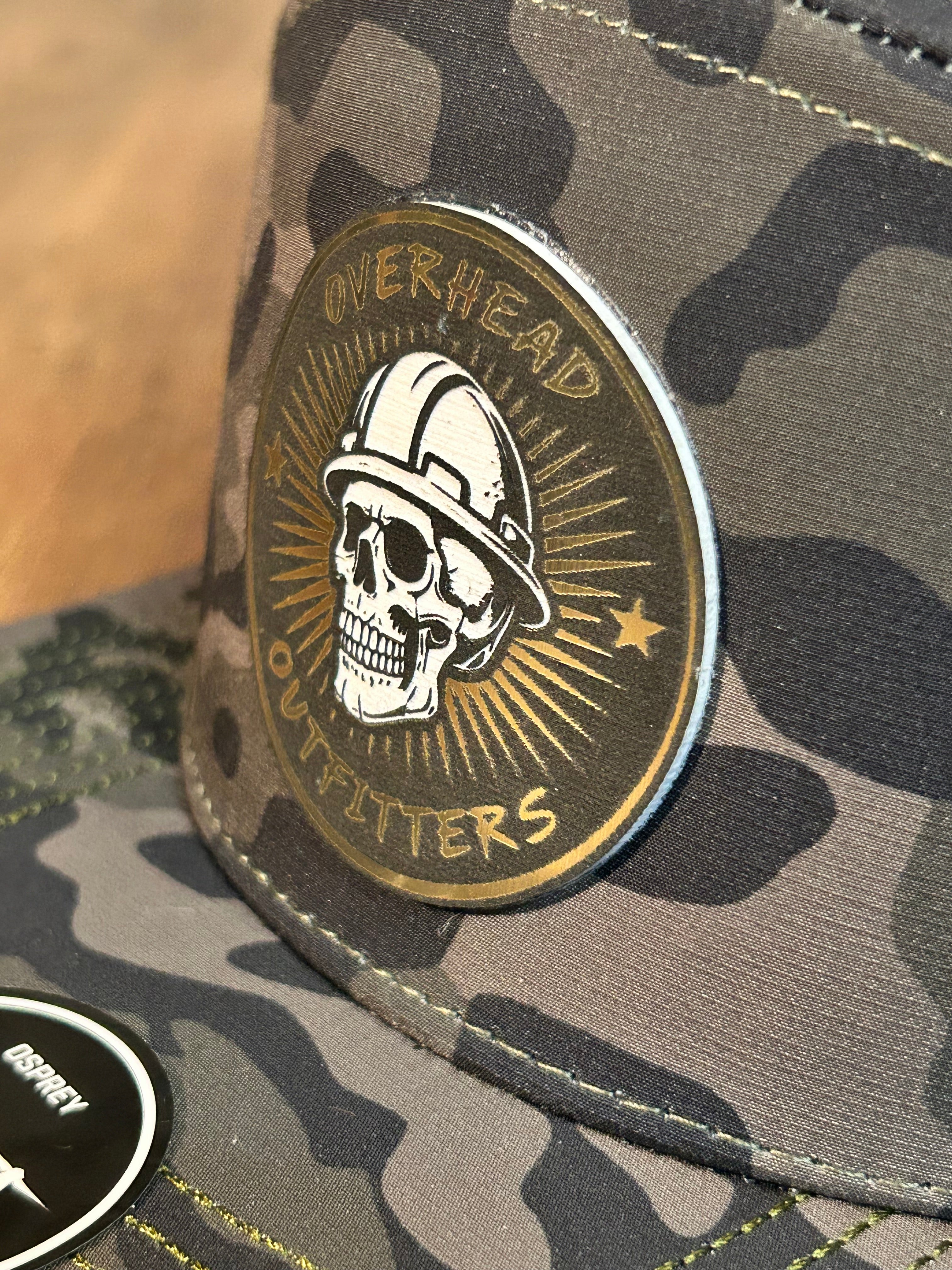 Overhead Outfitters brand logo Trucker Hat – Acrylic Patch
