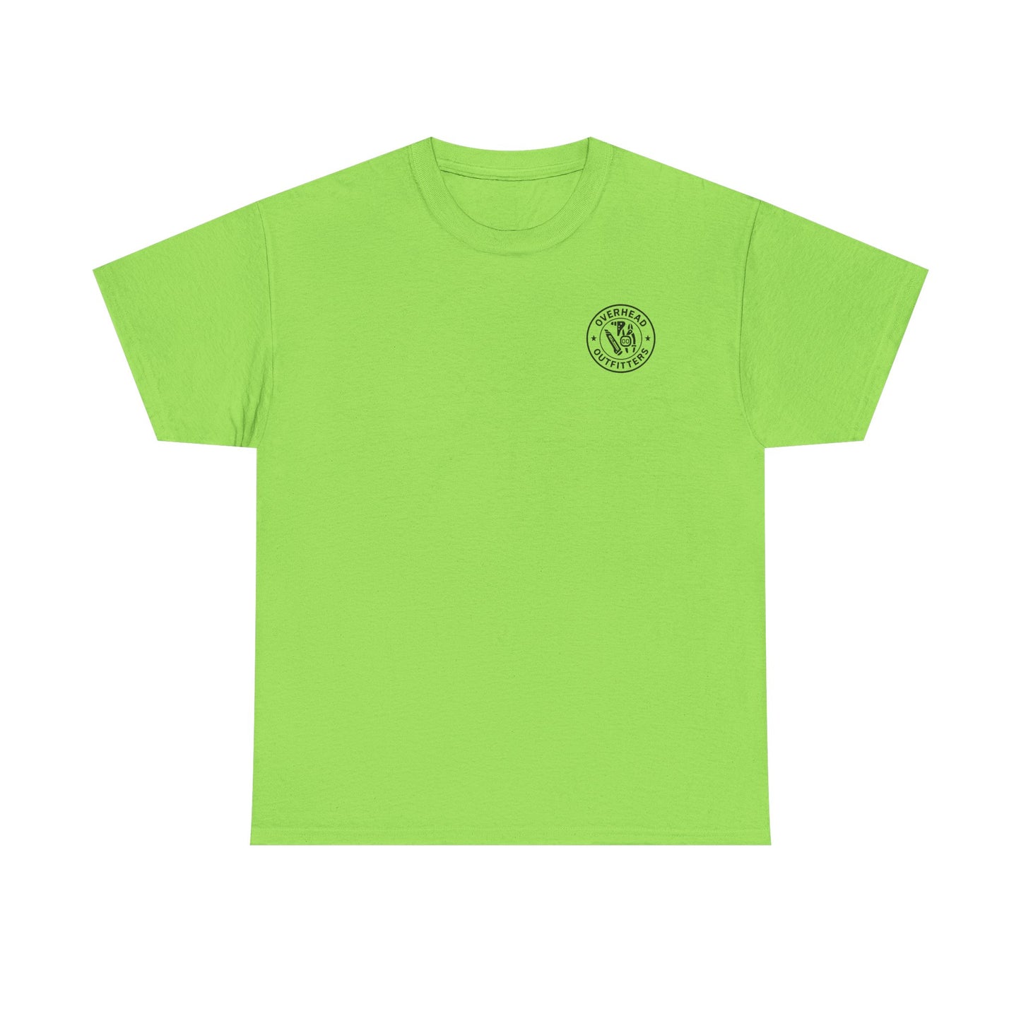 “Measure. Cut. Curse. Repeat.” Safety Colors Tee