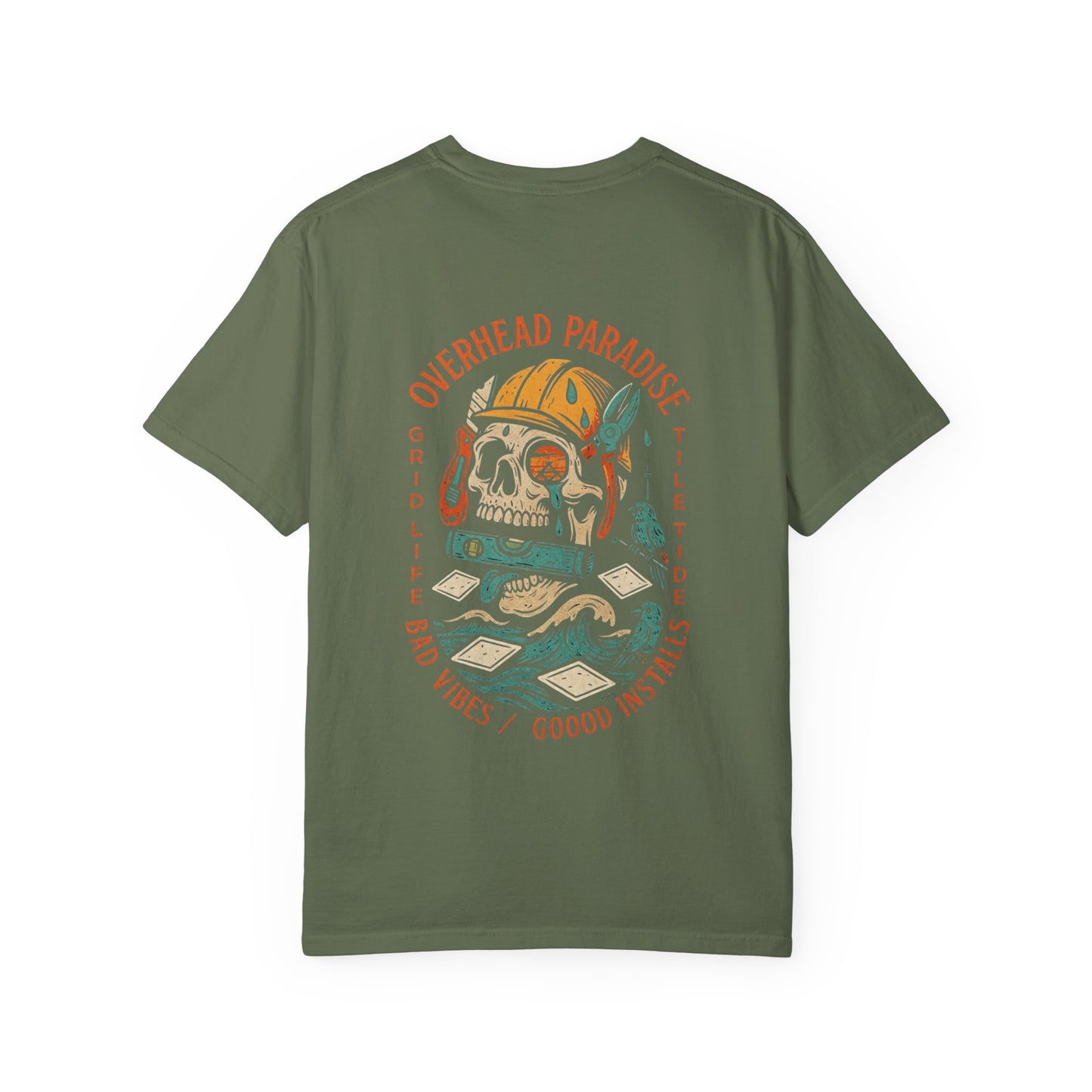 Overhead Paradise – Grid Life Tee