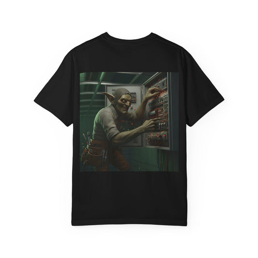 Grid Goblin getting back at Sparkies (shhh... don't tell) - shirt